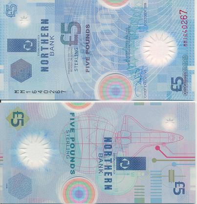 b0024 5 Фунтов стерлингов (Северная ирландия)