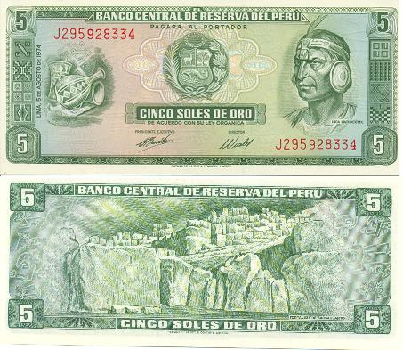 5 Солес де оро (Перу)