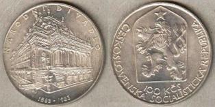  100 . 1983 . "Narodni Divadlo 1883-1983"