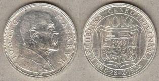  10 . 1928 . "Tomas G. Masaryk 1918.28.X.1928"