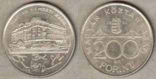  200 . 1993 . "Magyar Nemzeti Bank"