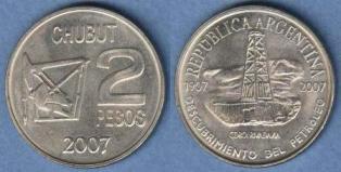  2 . 2007 . "1907-2007 CHUBUT"
